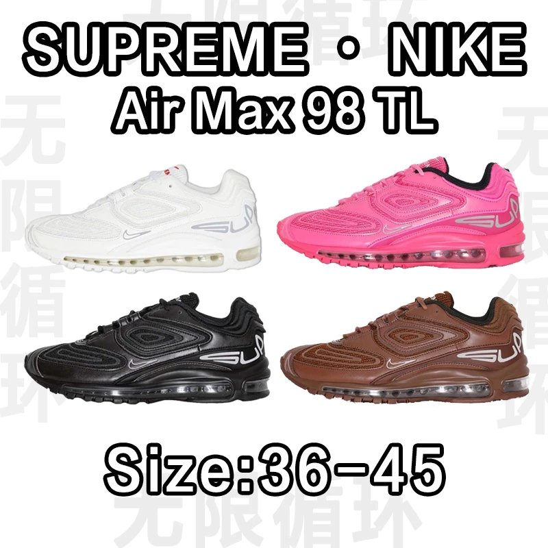 Supreme × Nike Max 98 TL Size: 36-45