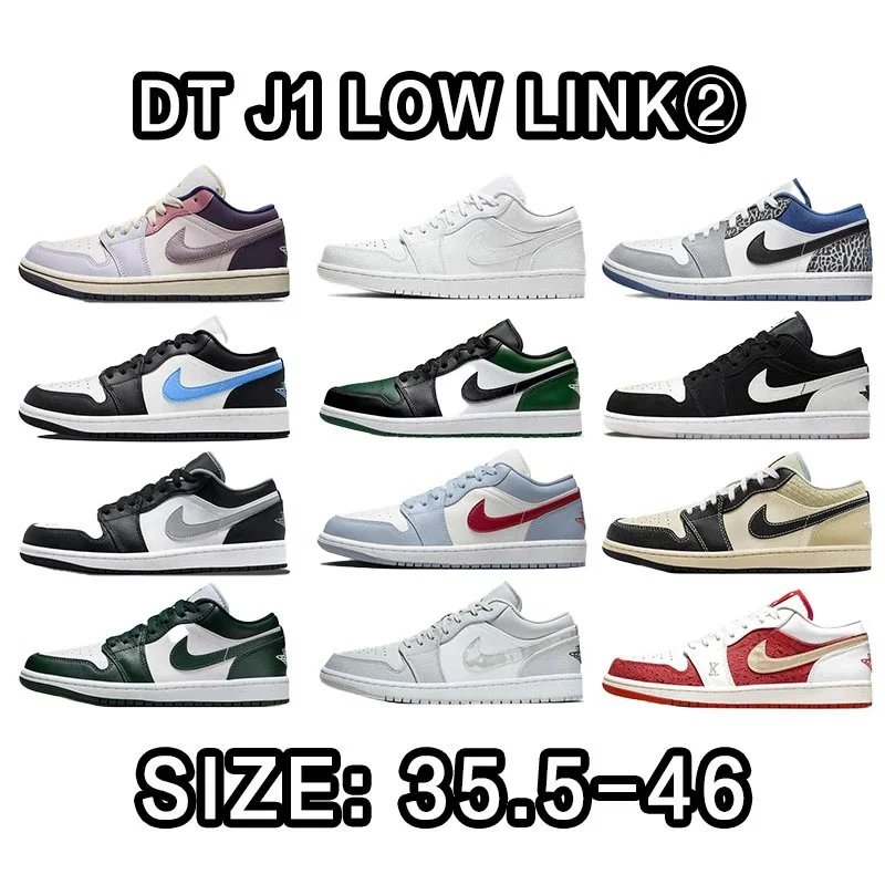 Air Jordan 1 Low Size: 36-45