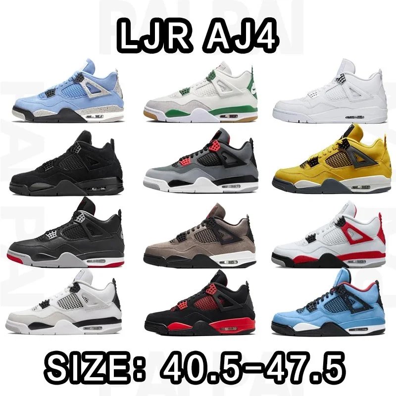 Air Jordan 4 Size: 40.5-47.5
