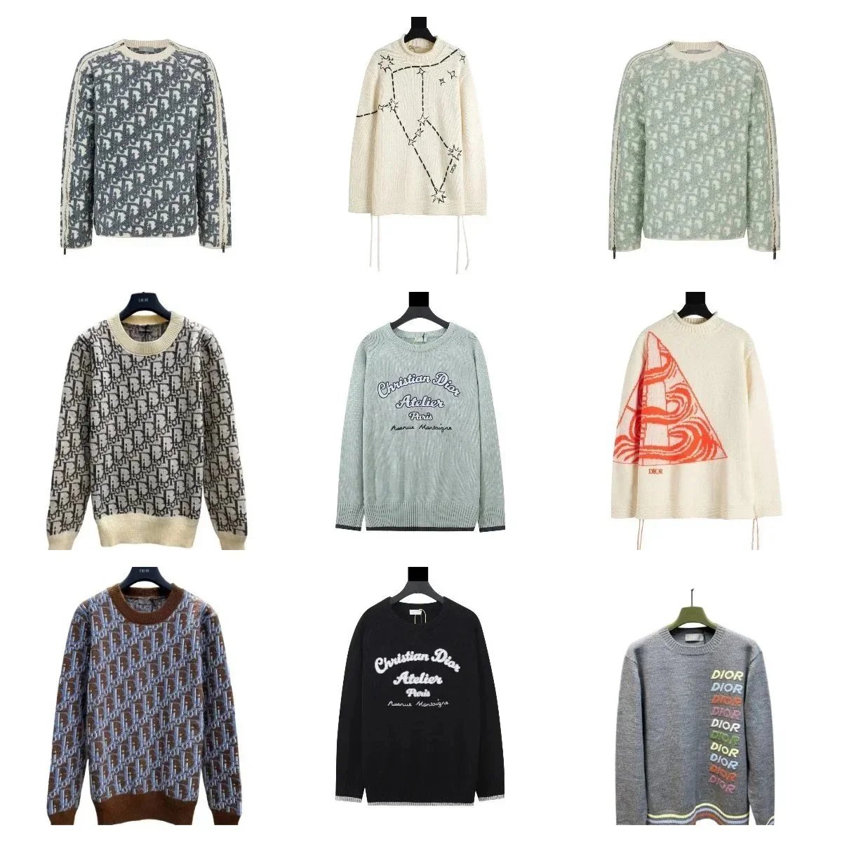 Dior Oblique LongSleeve Sweatshirt